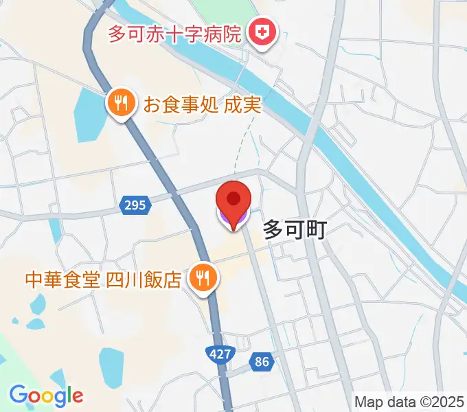 多可町文化会館 ベルディーホールの地図