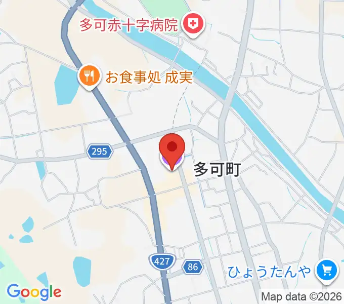 多可町文化会館 ベルディーホールの地図