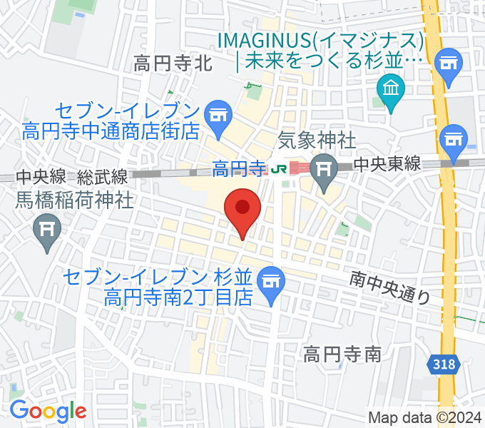 UNIVERSOUNDSの場所