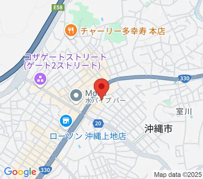 ZIGZAGの地図