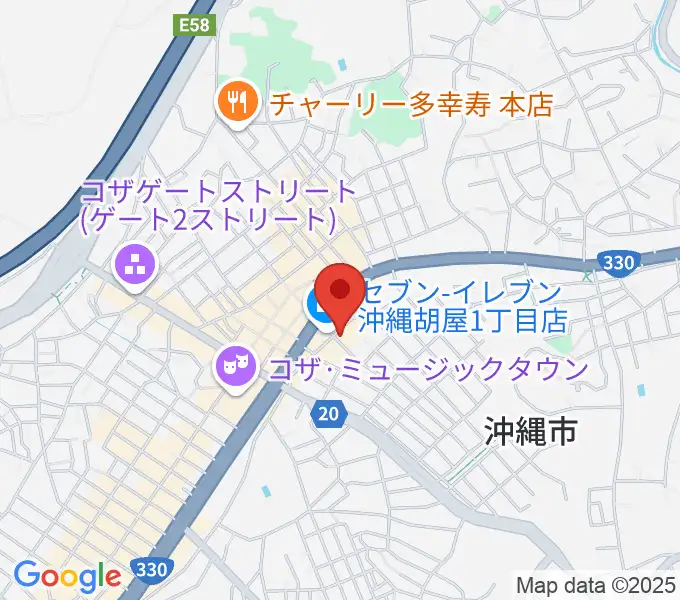 ZIGZAGの地図