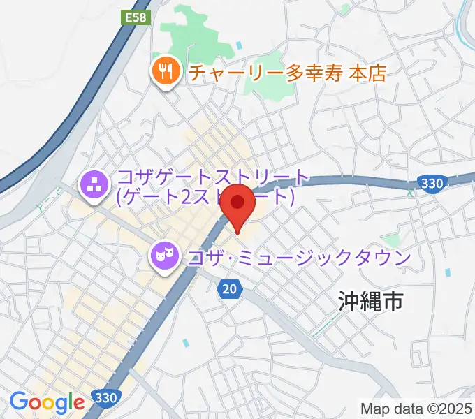 ZIGZAGの地図