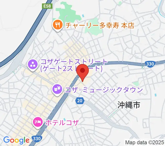 ZIGZAGの地図