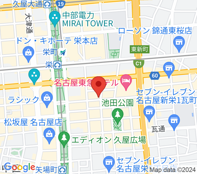 eight nagoyaの場所