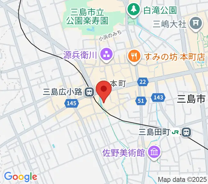 常林寺 白瀧観音堂ホールの地図