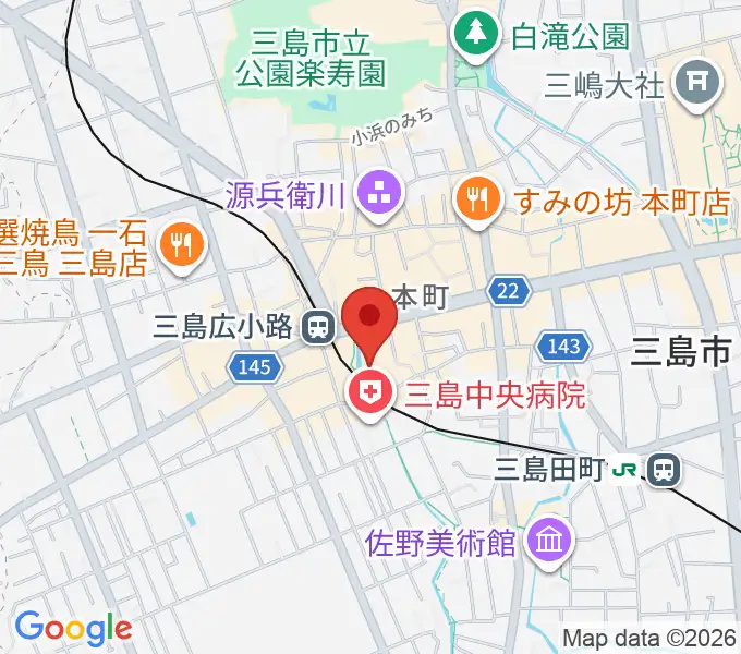 常林寺 白瀧観音堂ホールの地図