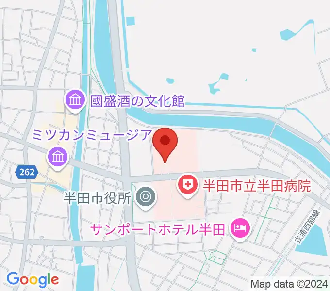 アイプラザ半田の地図