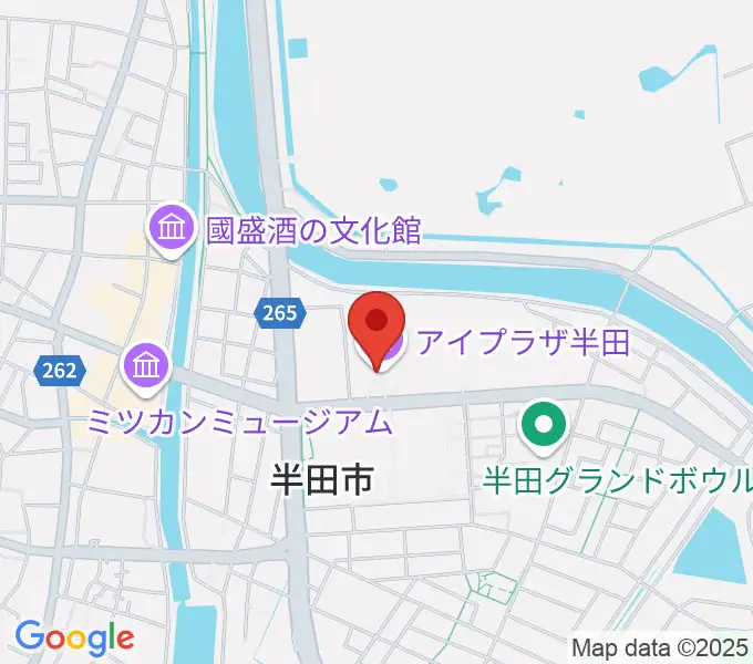 アイプラザ半田の地図