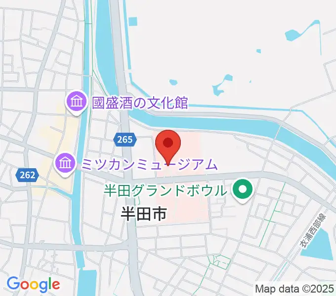アイプラザ半田の地図