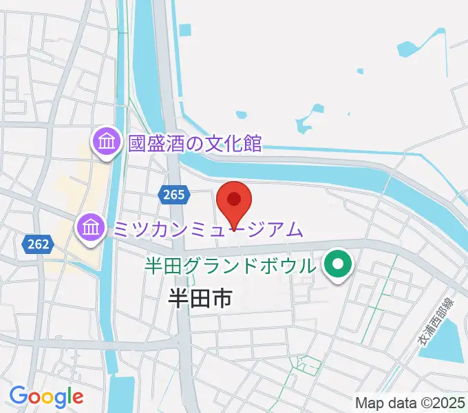 アイプラザ半田の地図