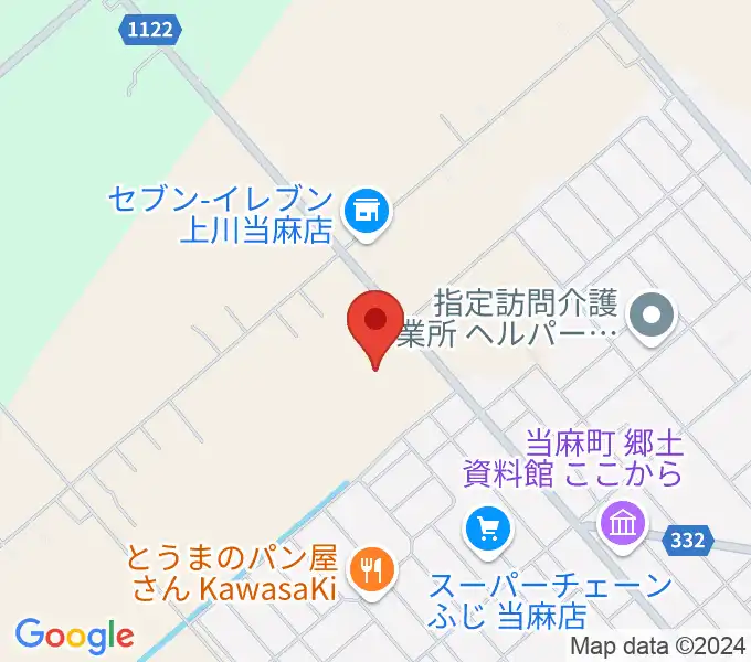 当麻町公民館 まとまーるの地図