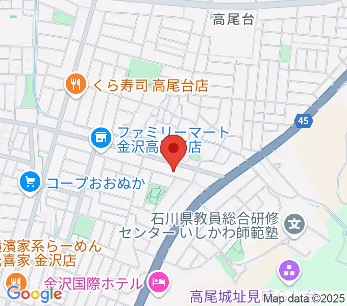 北村 箏・三弦教室の地図