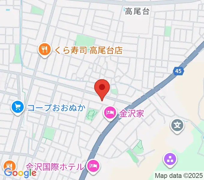 北村 箏・三弦教室の地図