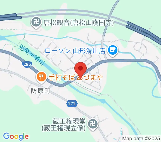 ABE GUITARSの地図