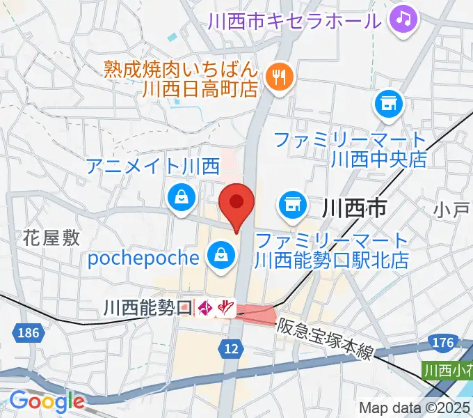 BEAT ON MUSIC SCHOOLの地図