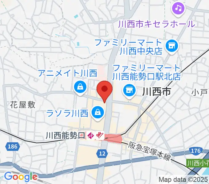 BEAT ON MUSIC SCHOOLの地図