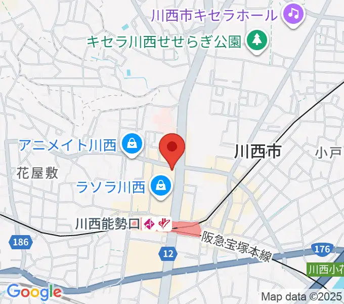 BEAT ON MUSIC SCHOOLの地図