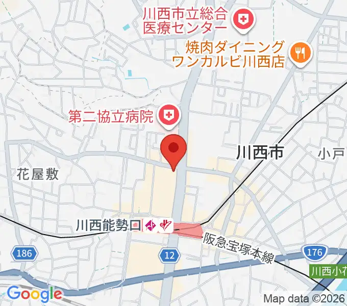 BEAT ON MUSIC SCHOOLの地図