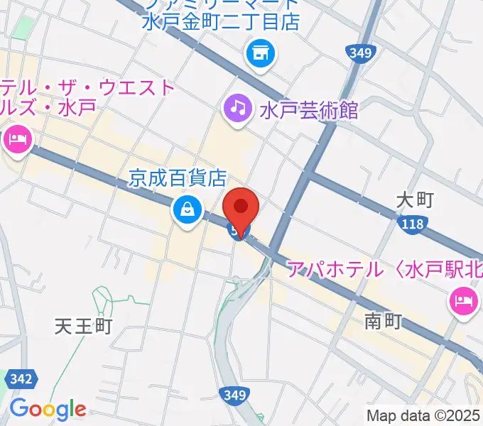 record KNOXの地図