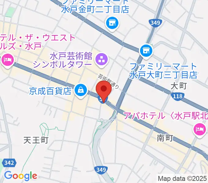 record KNOXの地図