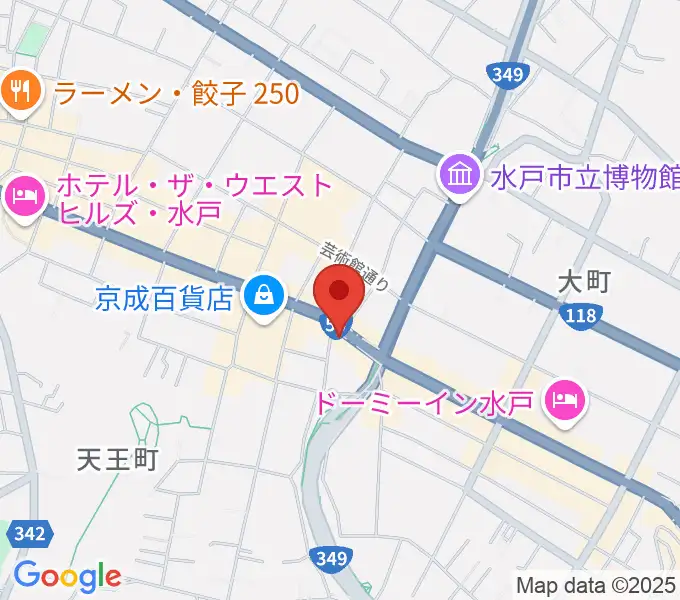 record KNOXの地図
