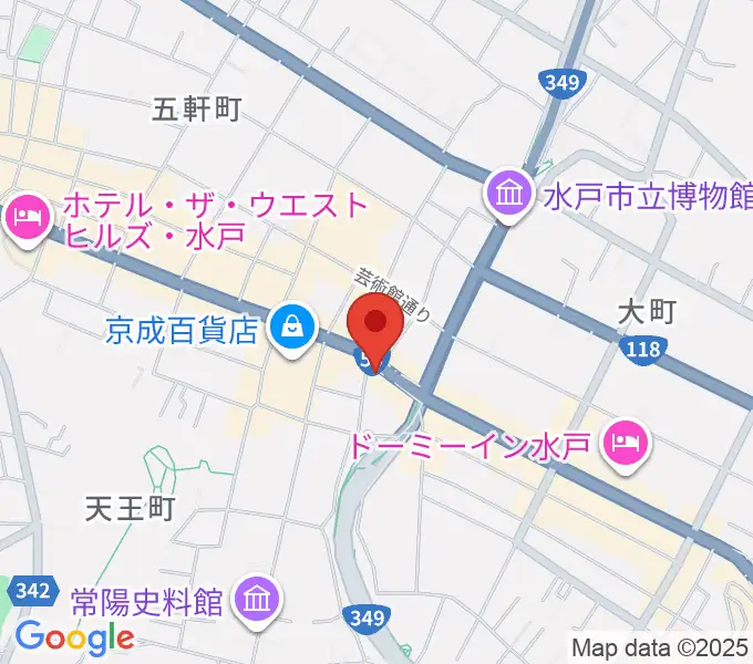 record KNOXの地図