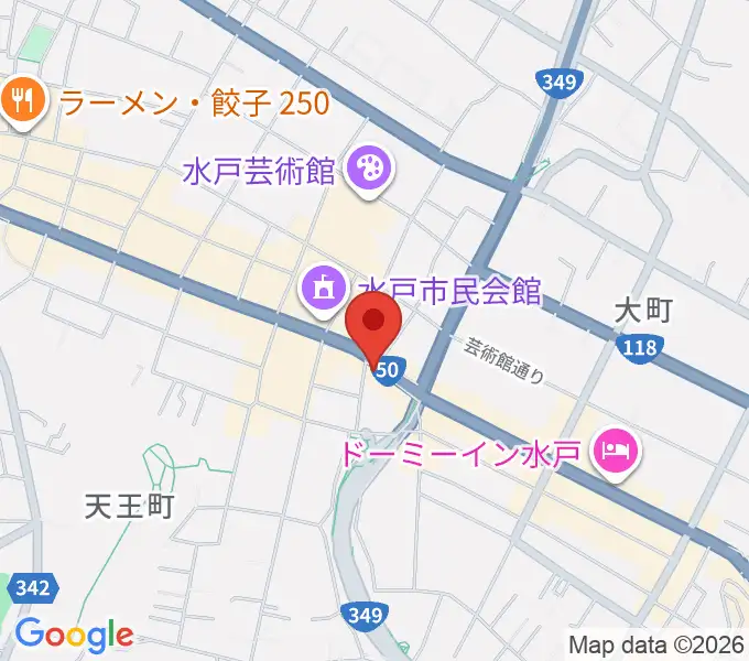 record KNOXの地図