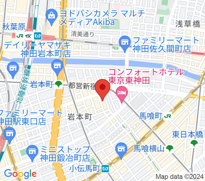 Tokyo TUCの場所