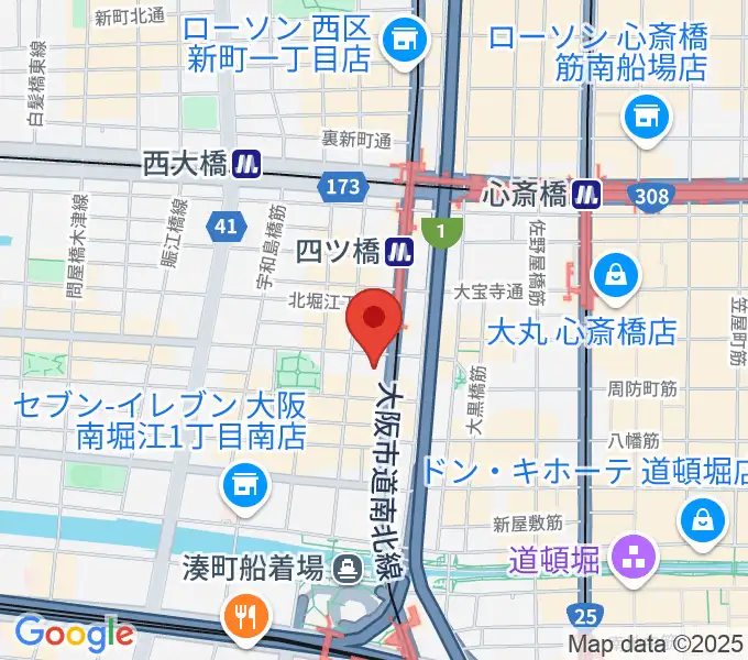 TIME BOMB RECORDSの地図
