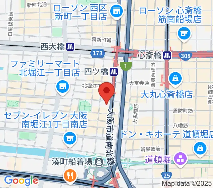 TIME BOMB RECORDSの地図