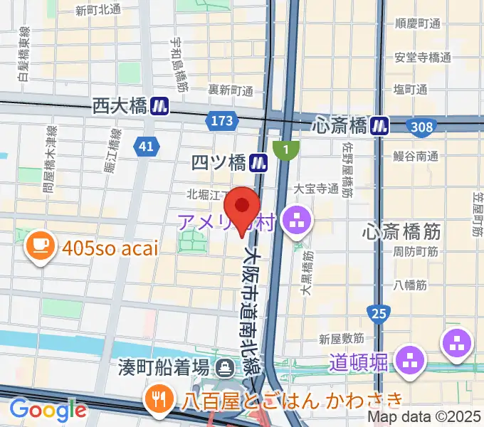TIME BOMB RECORDSの地図