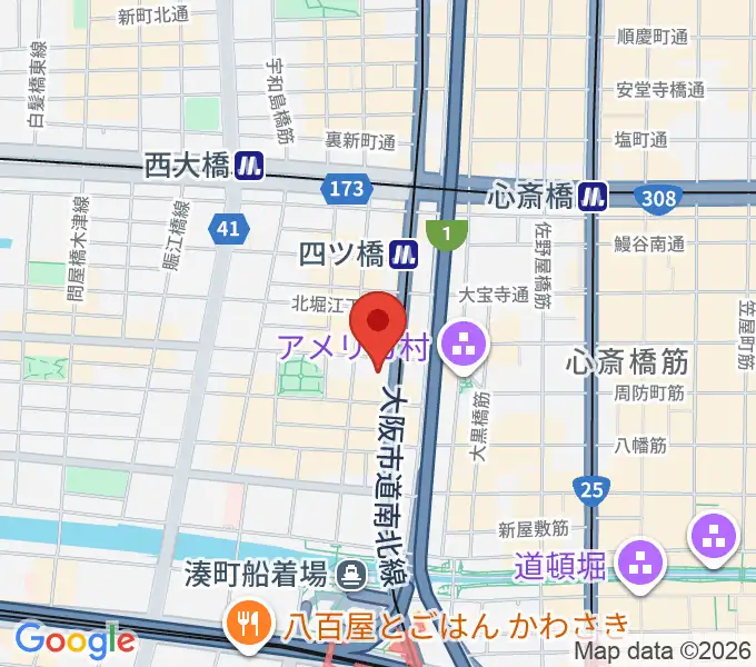 TIME BOMB RECORDSの地図