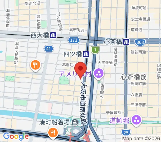 TIME BOMB RECORDSの地図