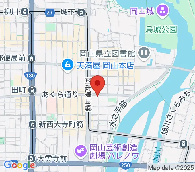 record shop DIG DIGの地図