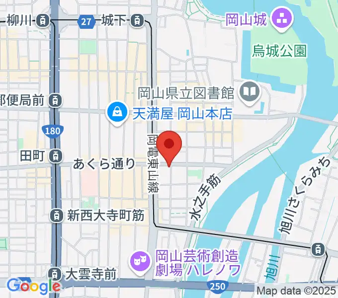 record shop DIG DIGの地図