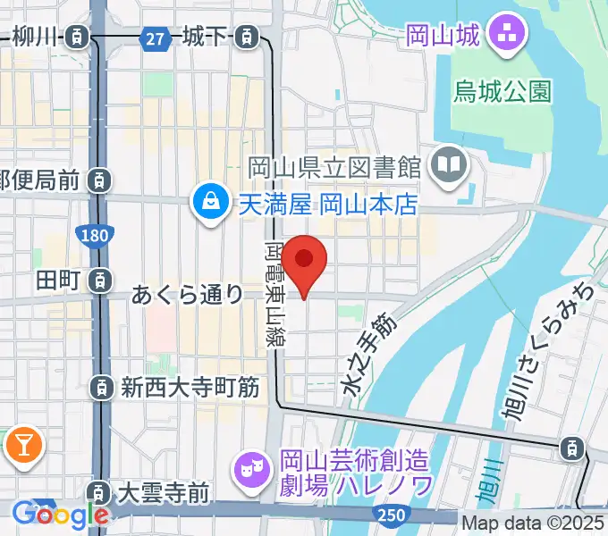 record shop DIG DIGの地図
