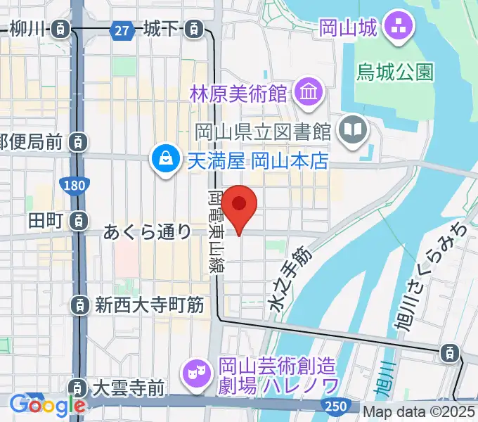 record shop DIG DIGの地図