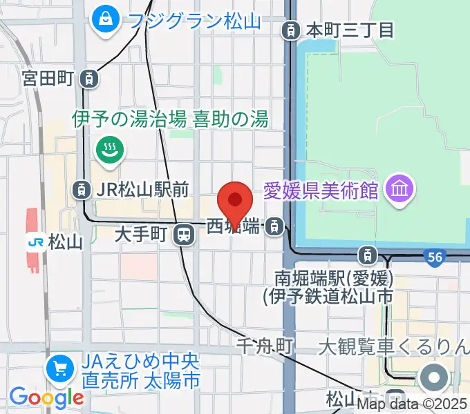 モア・ミュー ジックの地図