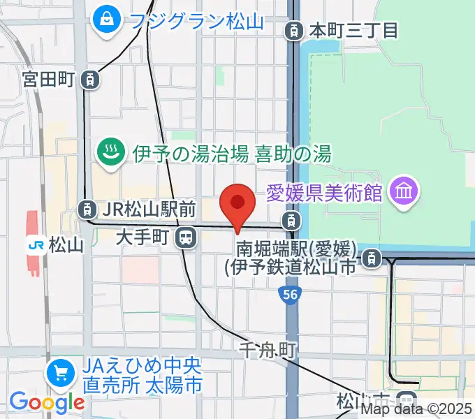 モア・ミュー ジックの地図