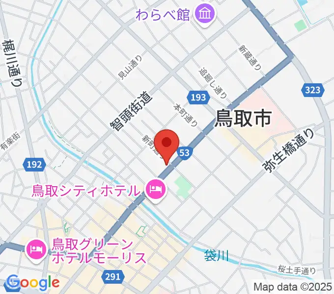 borzoi recordの地図