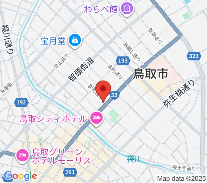 borzoi recordの地図