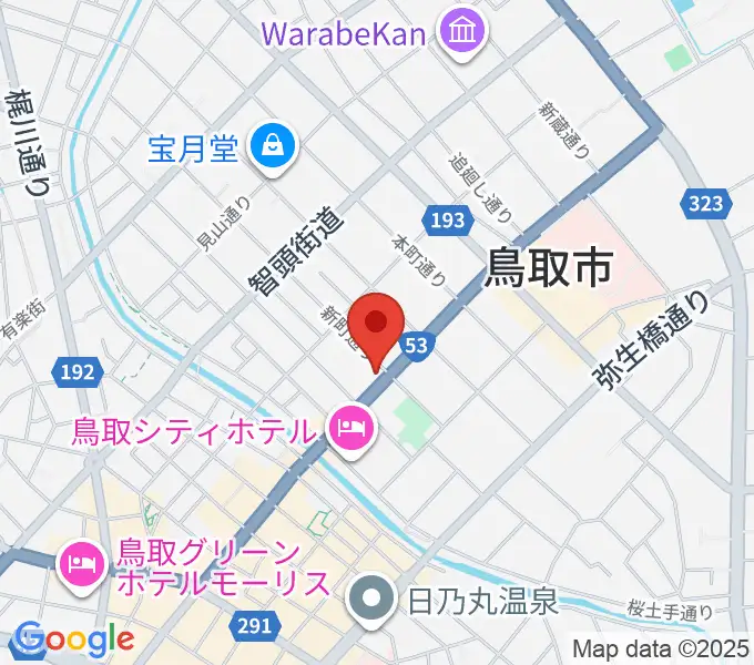 borzoi recordの地図