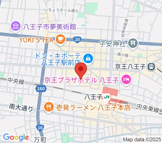 SENSELESS RECORDSの地図