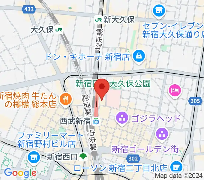 [移転]新宿 ロックンロール以外は全部嘘の地図