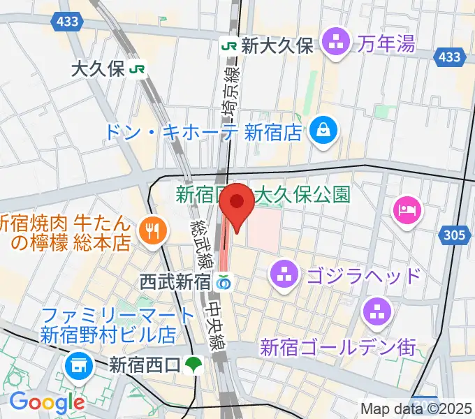[移転]新宿 ロックンロール以外は全部嘘の地図