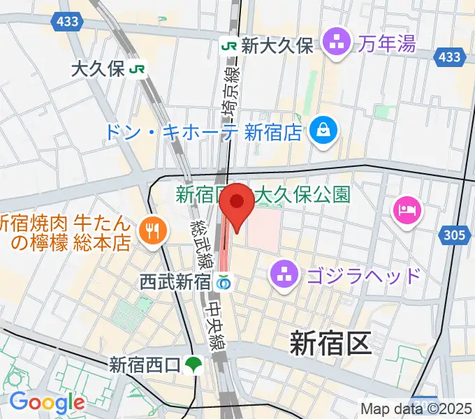 [移転]新宿 ロックンロール以外は全部嘘の地図