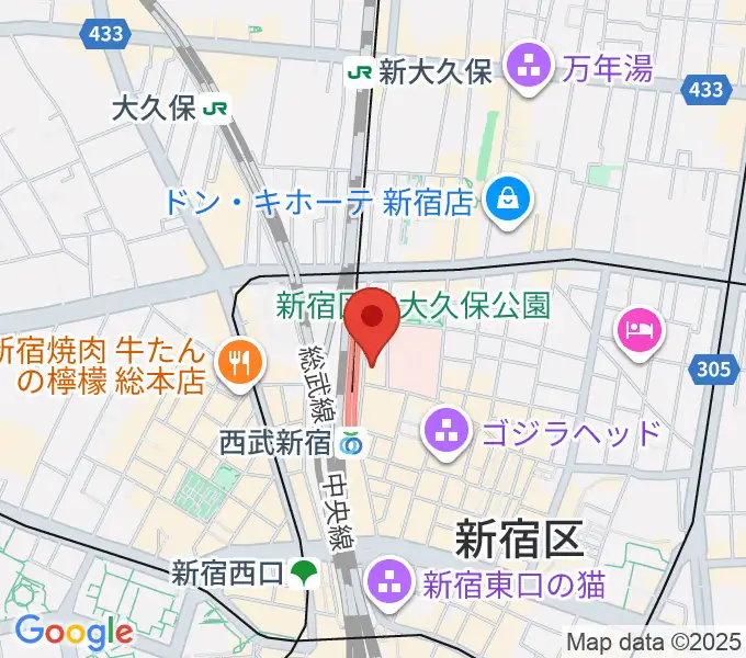 [移転]新宿 ロックンロール以外は全部嘘の地図