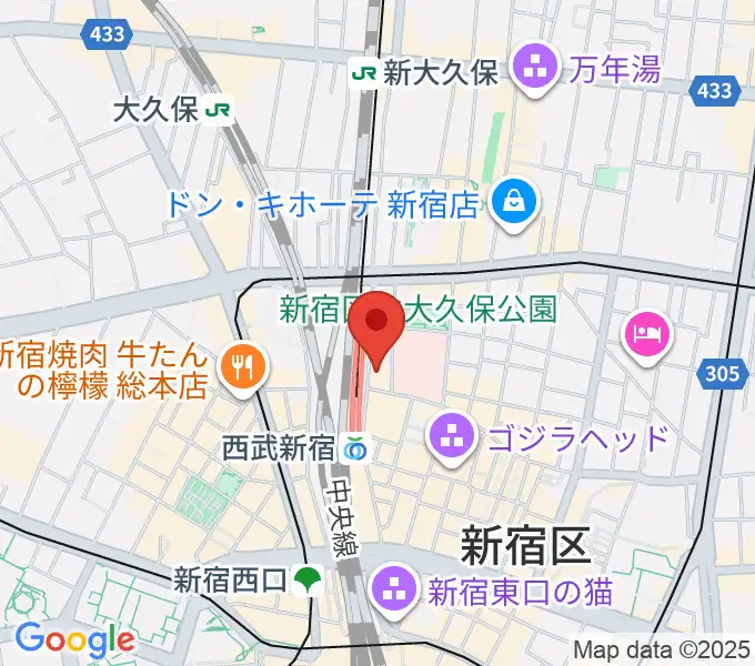 [移転]新宿 ロックンロール以外は全部嘘の地図