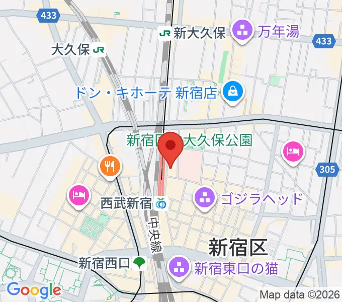 [移転]新宿 ロックンロール以外は全部嘘の地図