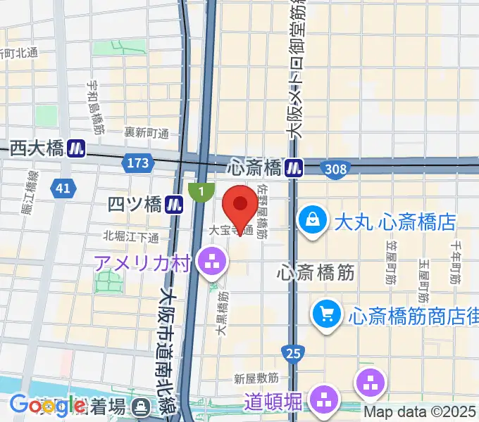 レコードショップ rare grooveの地図